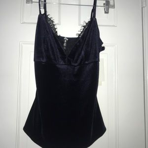 VELVET TOP PERFECT CONDITION - NEVER WORN